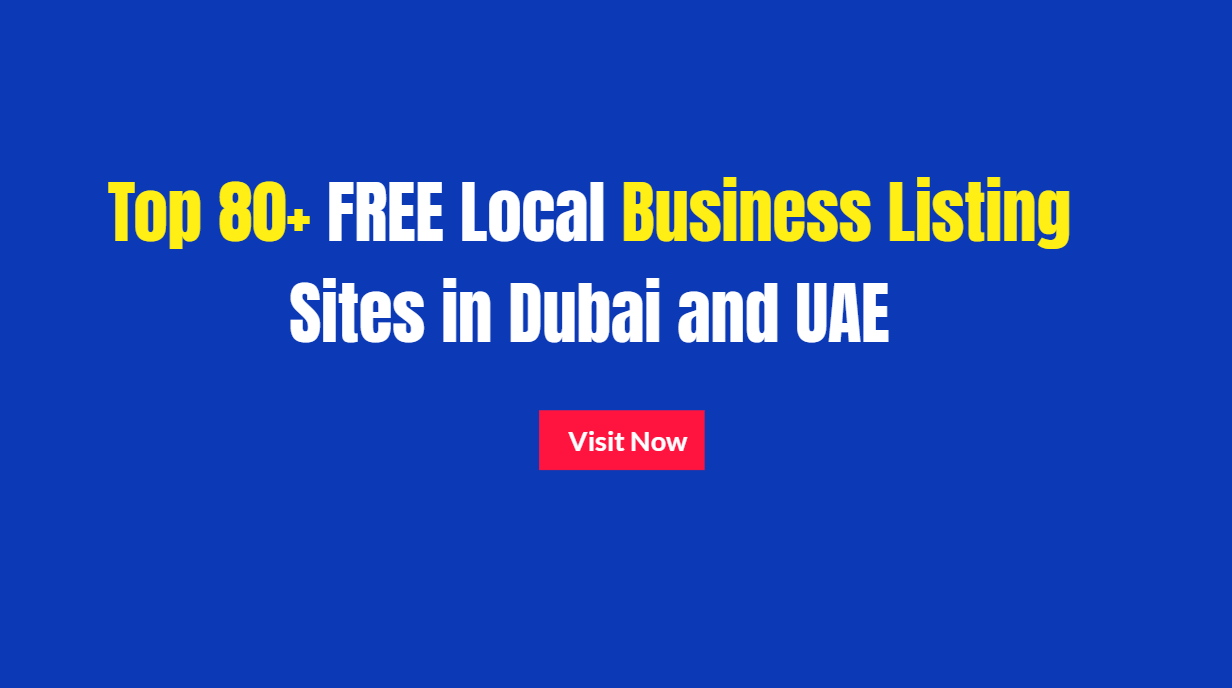 Local Business Listing Sites in Dubai