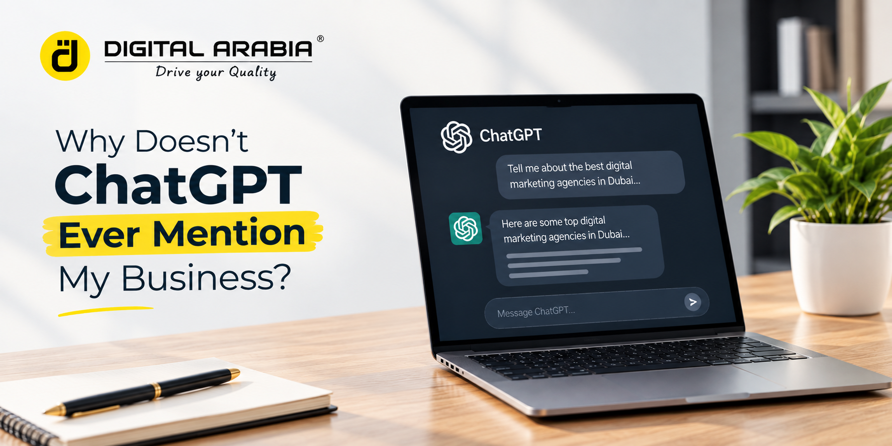 Why Doesn't ChatGPT Ever Mention My Business?